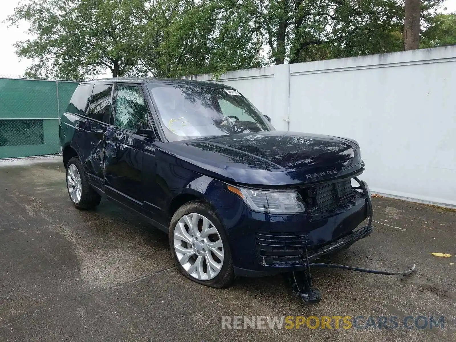 1 Photograph of a damaged car SALGR2SU7LA571427 LAND ROVER RANGEROVER 2020