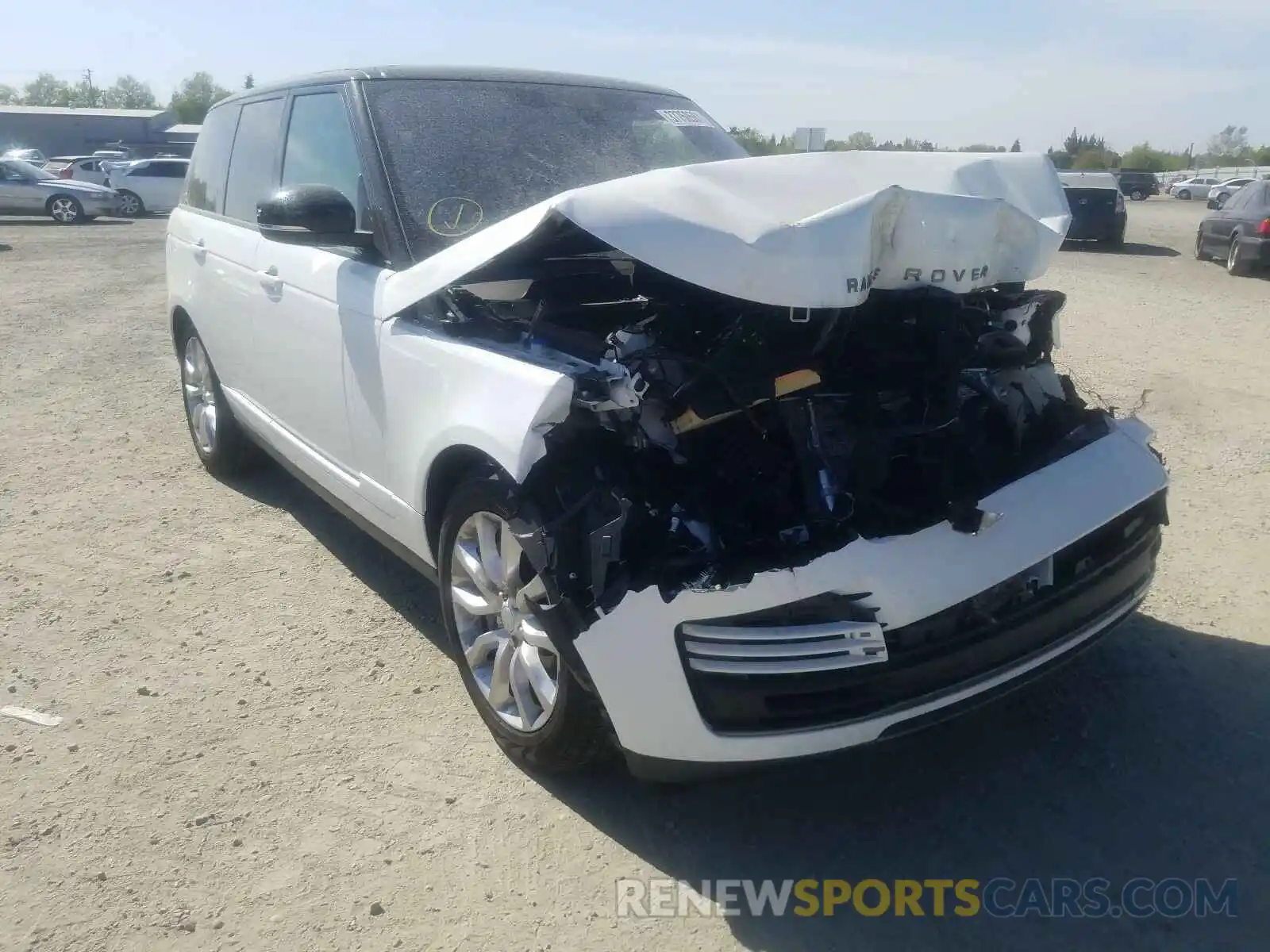 1 Photograph of a damaged car SALGR2SU8LA414280 LAND ROVER RANGEROVER 2020