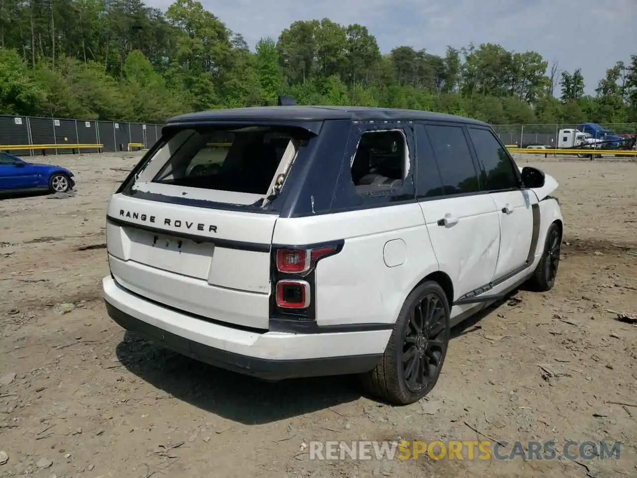 4 Фотография поврежденного автомобиля SALGR2SUXLA574449 LAND ROVER RANGEROVER 2020