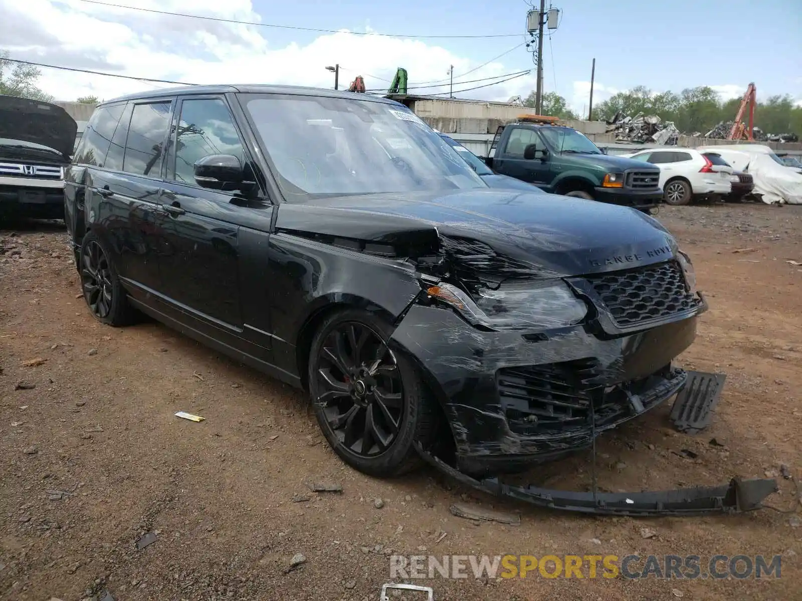 1 Photograph of a damaged car SALGS2RK0LA574405 LAND ROVER RANGEROVER 2020