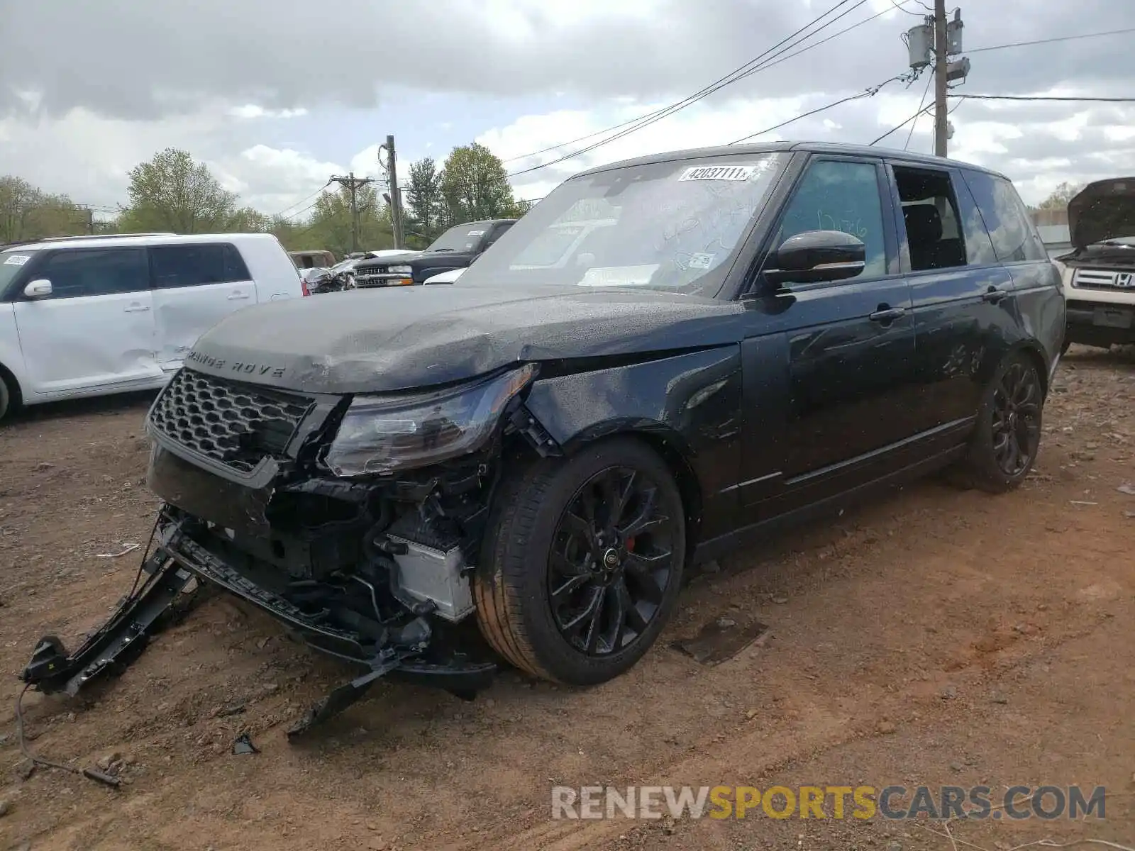 2 Photograph of a damaged car SALGS2RK0LA574405 LAND ROVER RANGEROVER 2020