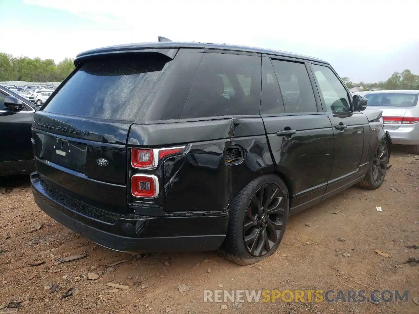 4 Фотография поврежденного автомобиля SALGS2RK0LA574405 LAND ROVER RANGEROVER 2020