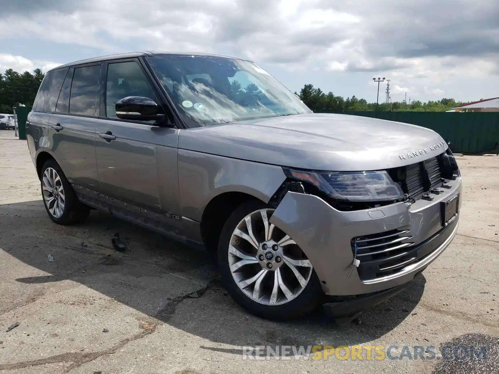 1 Photograph of a damaged car SALGS2RK3LA595538 LAND ROVER RANGEROVER 2020