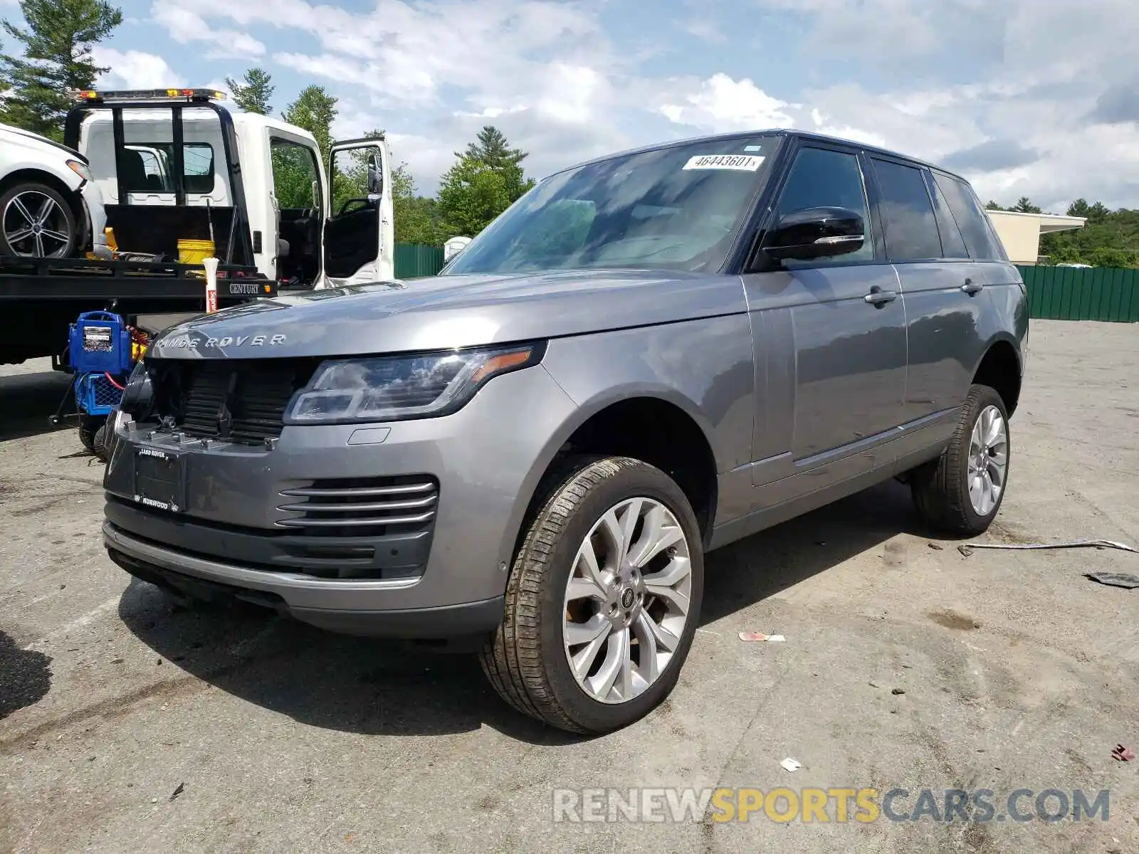 2 Фотография поврежденного автомобиля SALGS2RK3LA595538 LAND ROVER RANGEROVER 2020