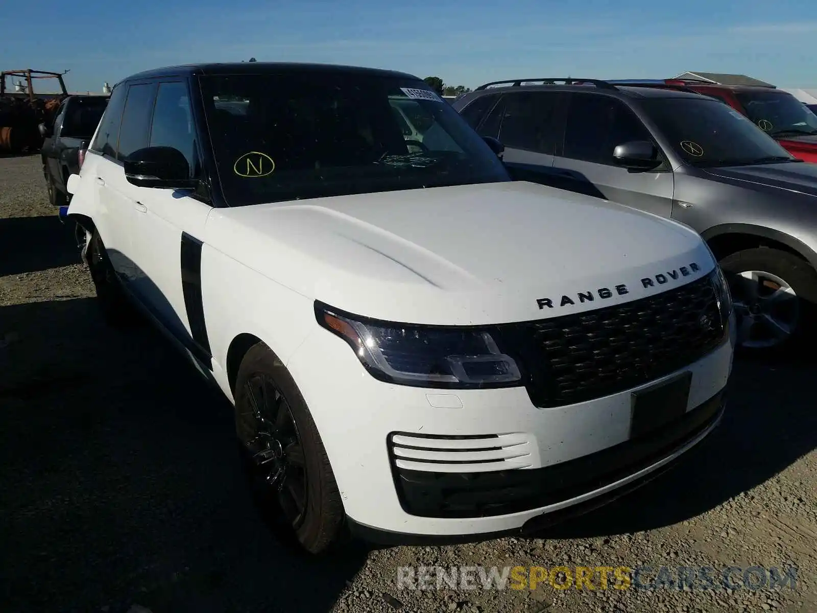 1 Фотография поврежденного автомобиля SALGS2RU0LA406961 LAND ROVER RANGEROVER 2020