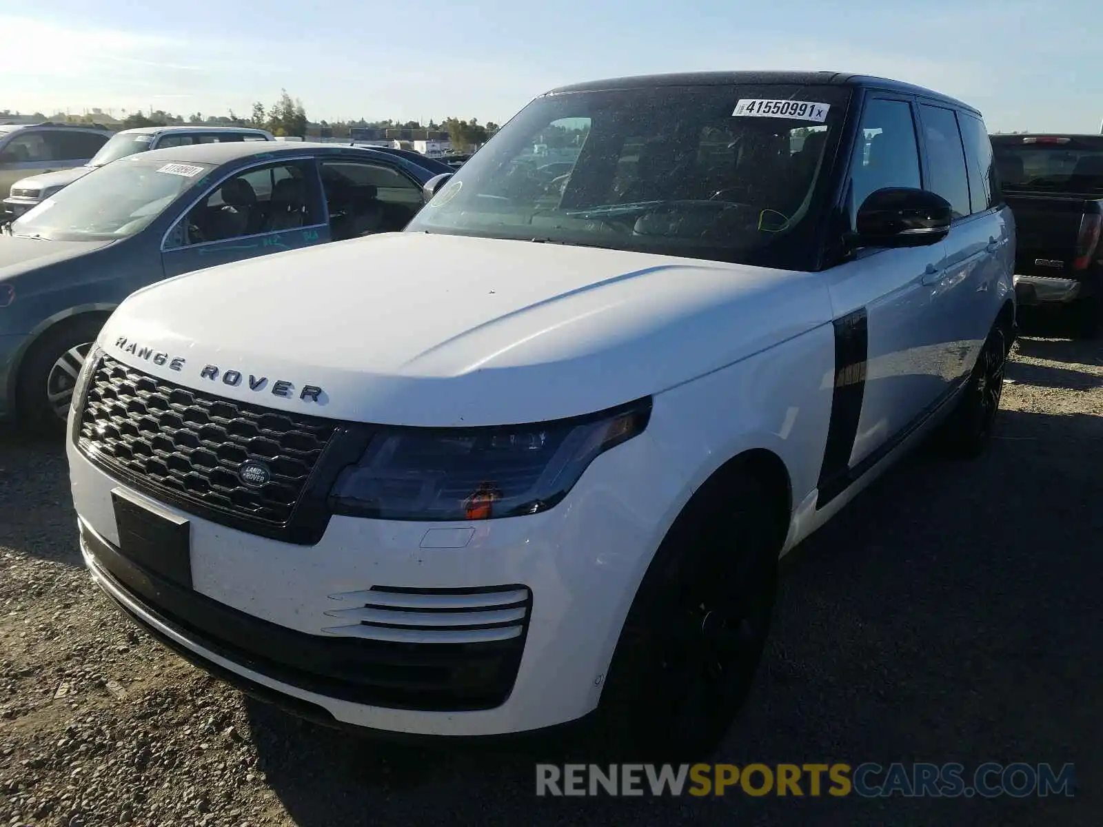 2 Фотография поврежденного автомобиля SALGS2RU0LA406961 LAND ROVER RANGEROVER 2020