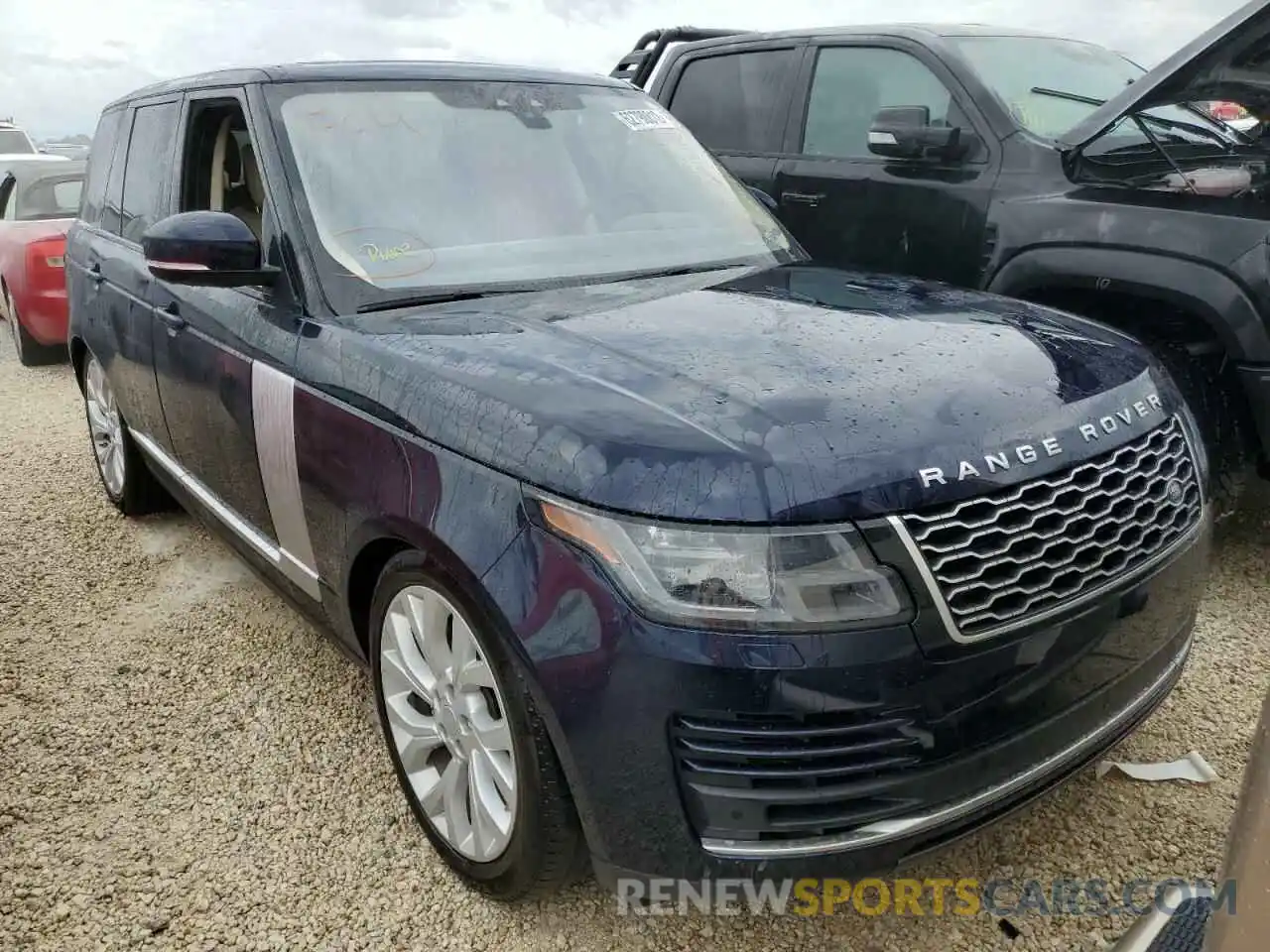 1 Photograph of a damaged car SALGS2RU0LA569562 LAND ROVER RANGEROVER 2020