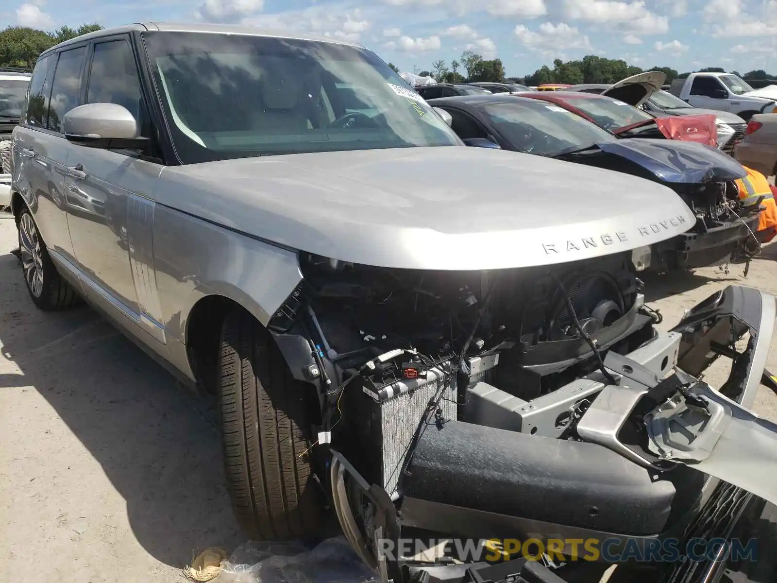 1 Photograph of a damaged car SALGS2RU2LA413975 LAND ROVER RANGEROVER 2020