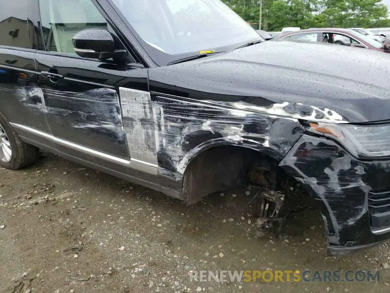 9 Photograph of a damaged car SALGS2RU3LA414083 LAND ROVER RANGEROVER 2020