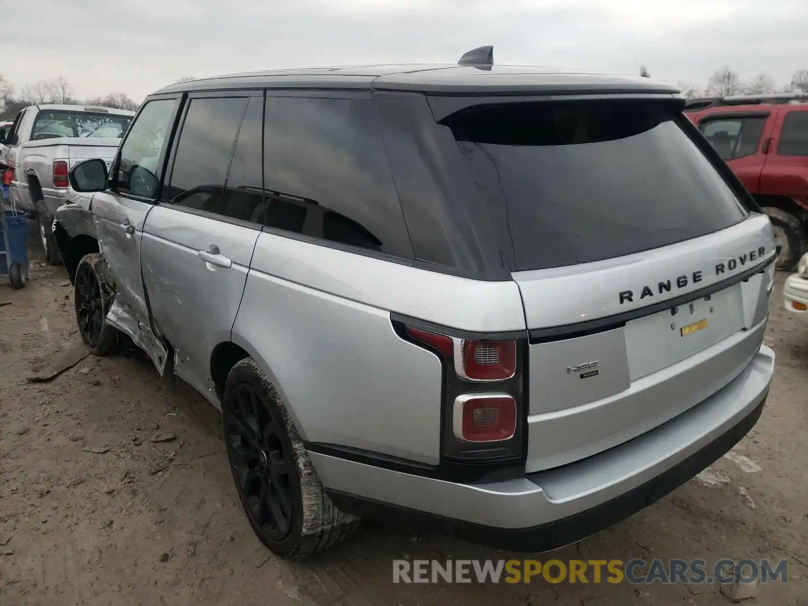 3 Фотография поврежденного автомобиля SALGS2RU3LA568664 LAND ROVER RANGEROVER 2020