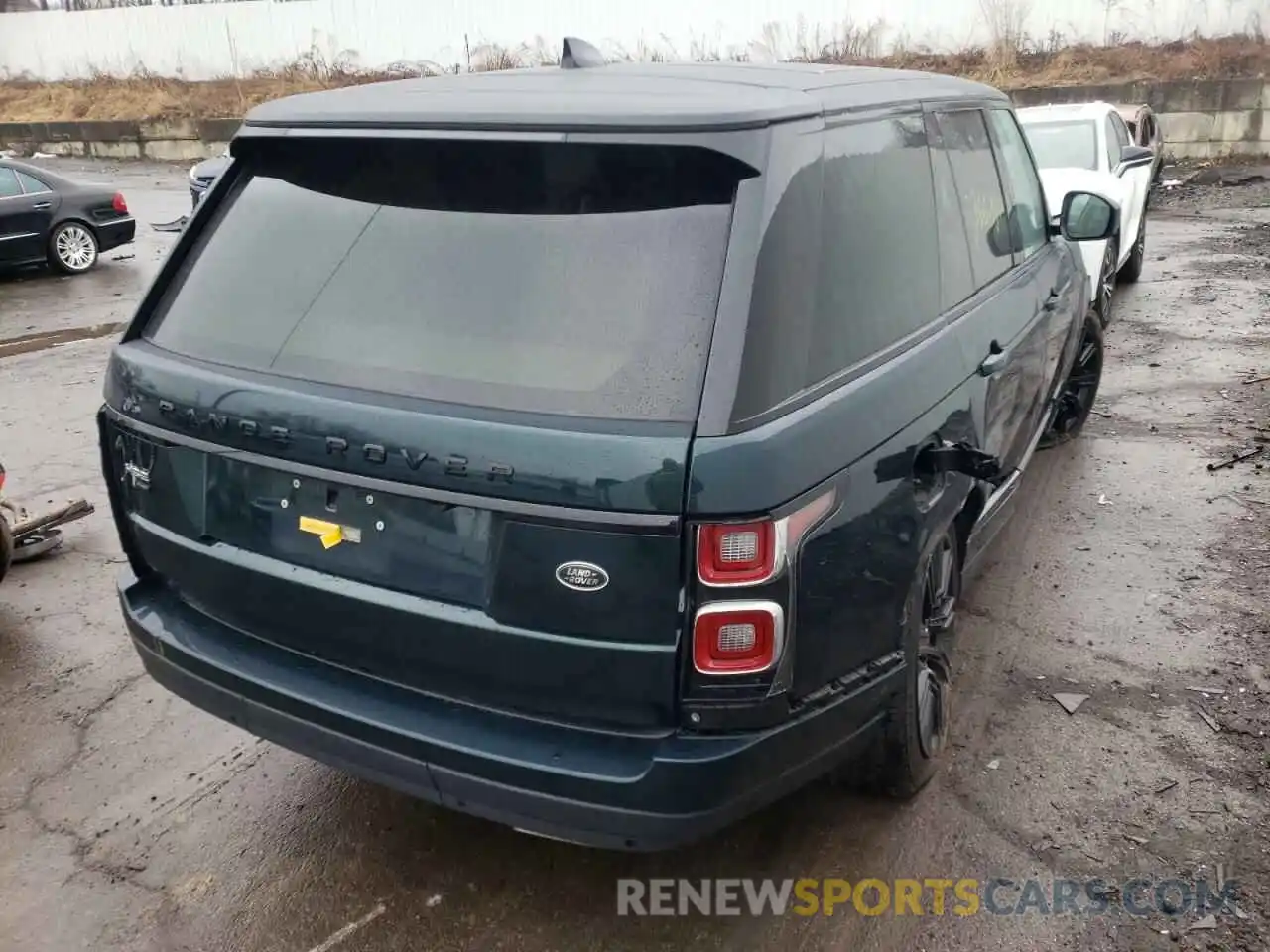 4 Фотография поврежденного автомобиля SALGS2RU4LA598238 LAND ROVER RANGEROVER 2020