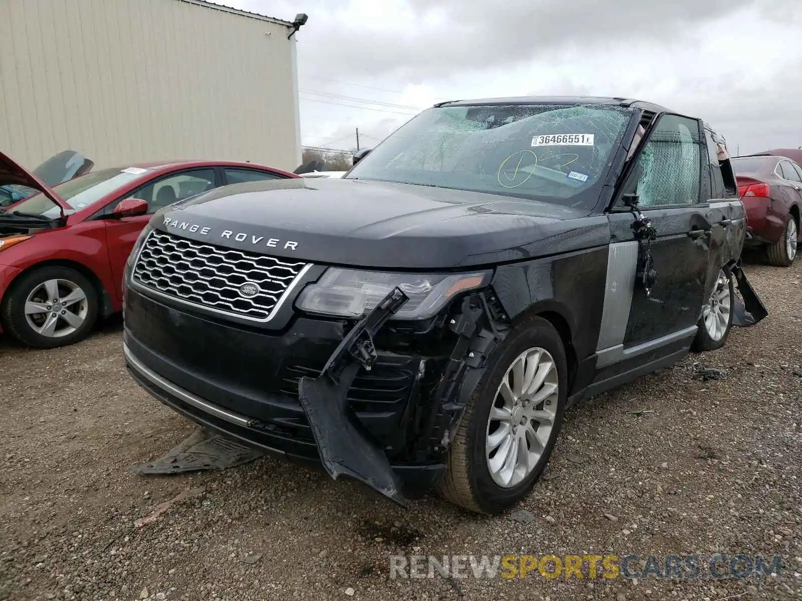 2 Photograph of a damaged car SALGS2RU5LA571503 LAND ROVER RANGEROVER 2020