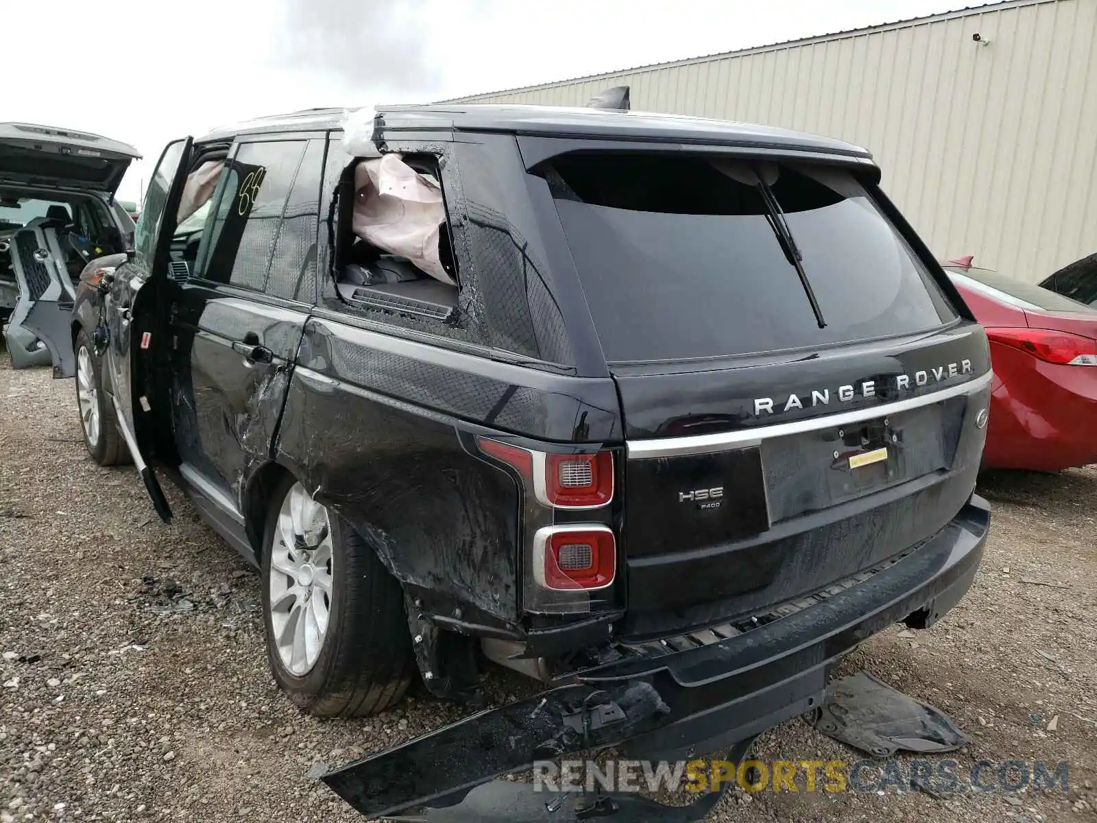 3 Фотография поврежденного автомобиля SALGS2RU5LA571503 LAND ROVER RANGEROVER 2020