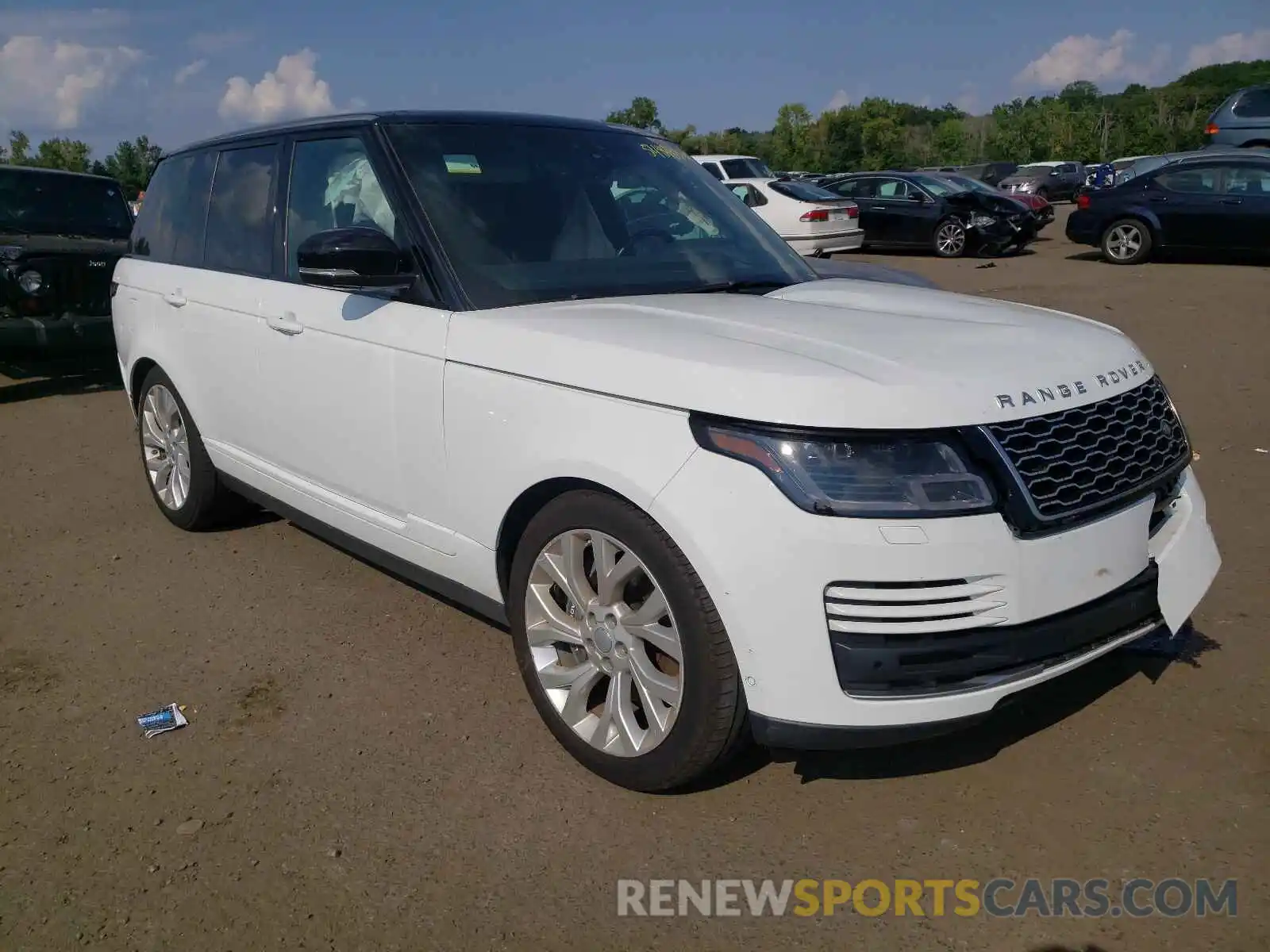 1 Photograph of a damaged car SALGS2RU6LA575656 LAND ROVER RANGEROVER 2020