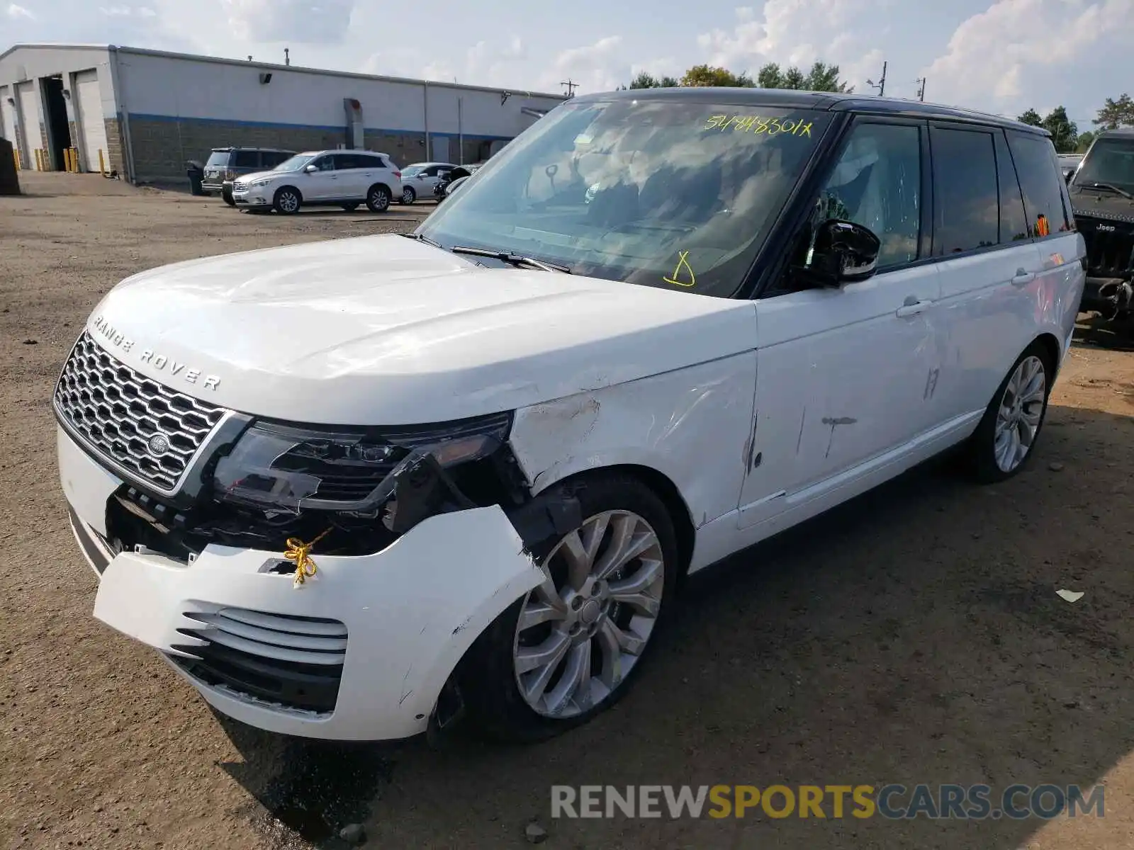 2 Фотография поврежденного автомобиля SALGS2RU6LA575656 LAND ROVER RANGEROVER 2020