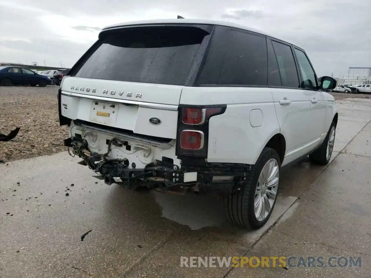 4 Фотография поврежденного автомобиля SALGS2RU7LA401157 LAND ROVER RANGEROVER 2020