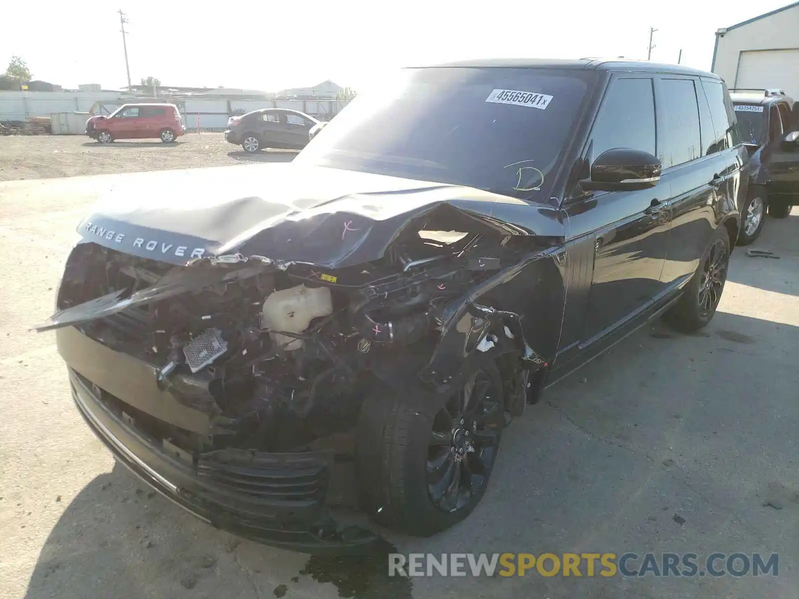 2 Photograph of a damaged car SALGS2RU8LA581409 LAND ROVER RANGEROVER 2020