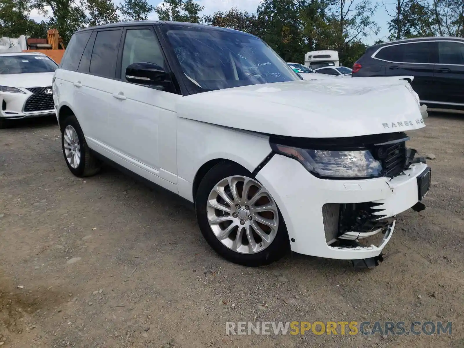 1 Фотография поврежденного автомобиля SALGS2RU8LA583631 LAND ROVER RANGEROVER 2020