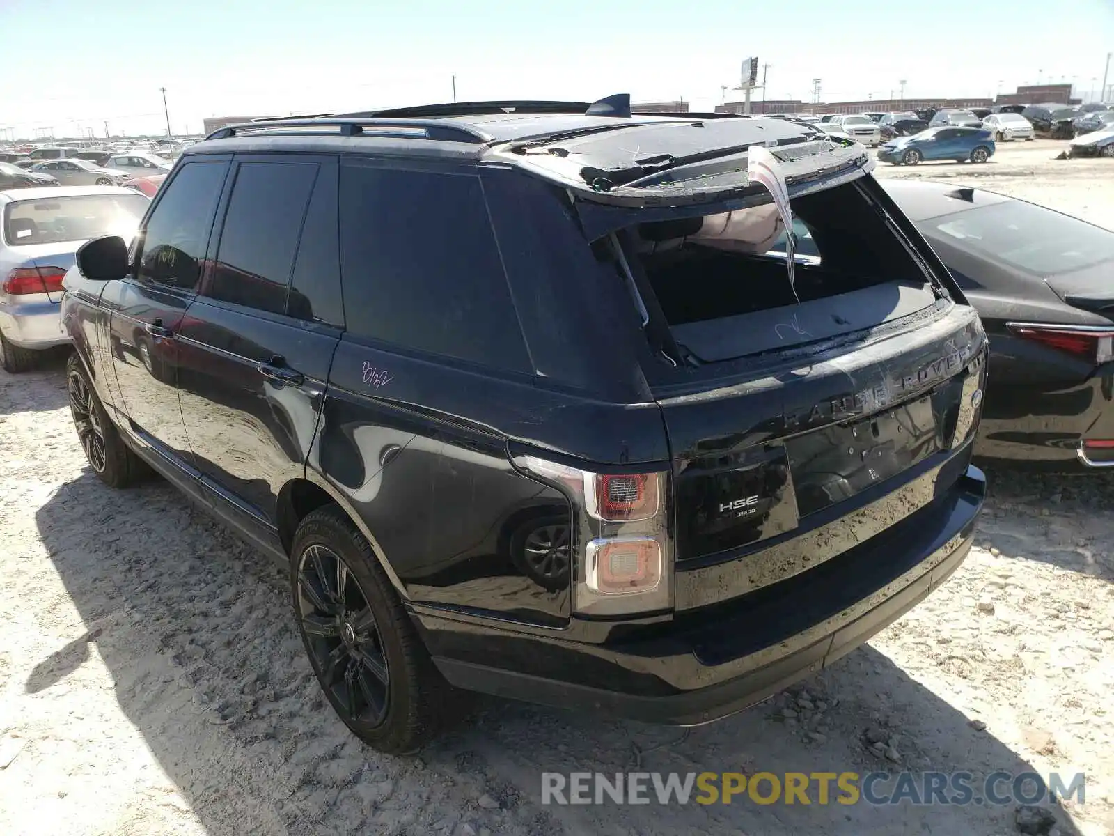 3 Photograph of a damaged car SALGS2RU8LA592748 LAND ROVER RANGEROVER 2020