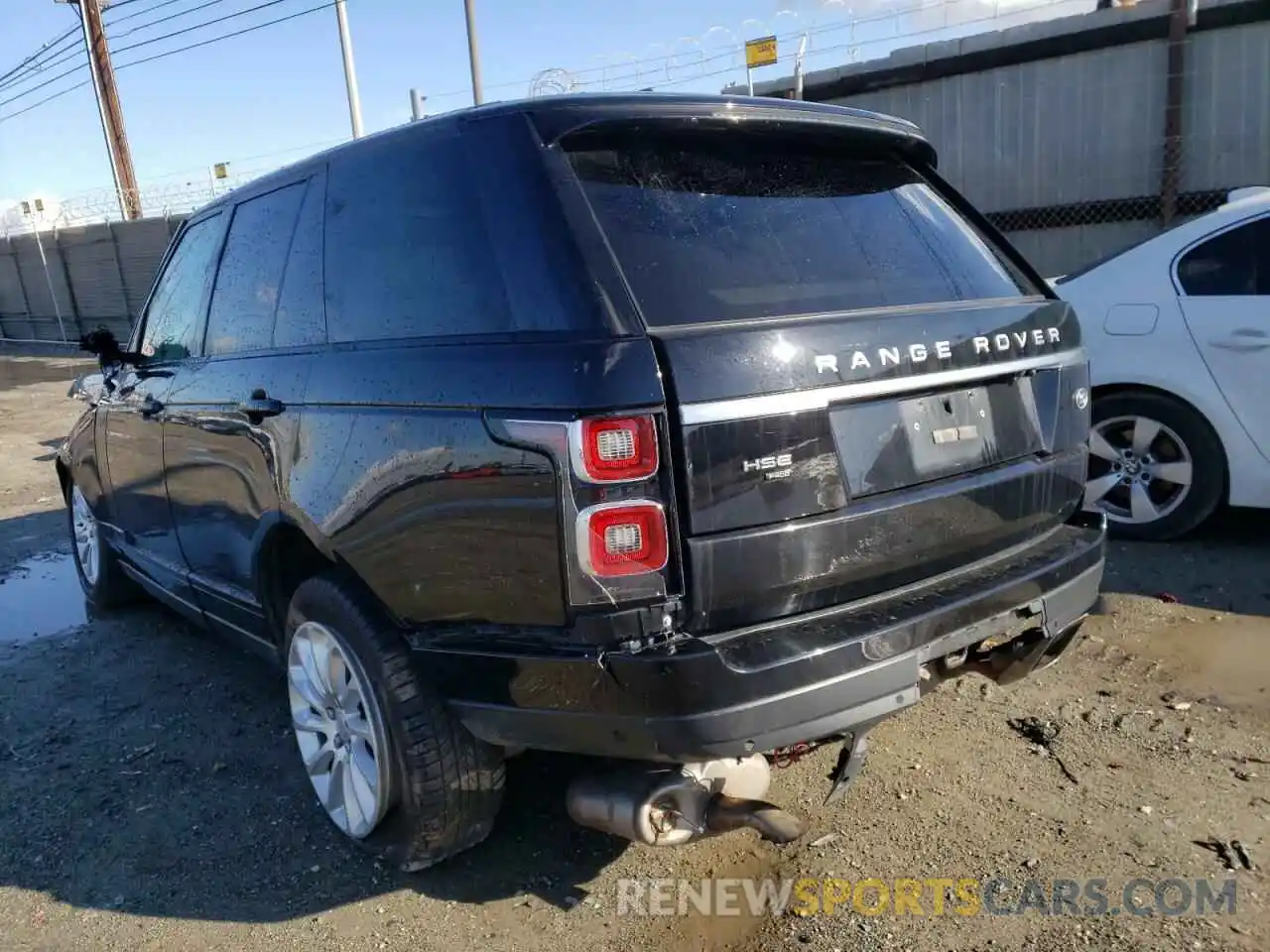 3 Photograph of a damaged car SALGS2RU9LA577112 LAND ROVER RANGEROVER 2020