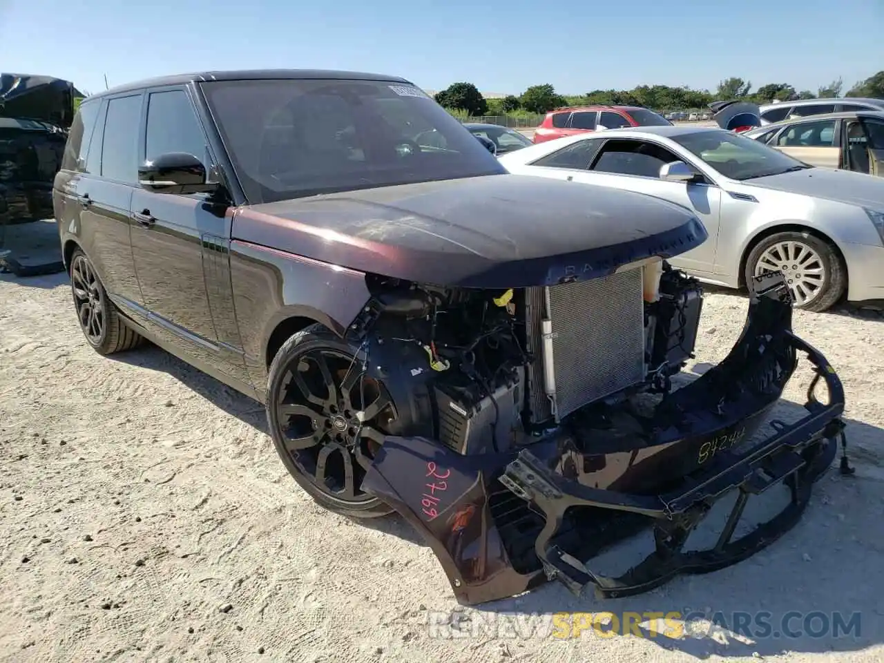 1 Photograph of a damaged car SALGS2RU9LA580480 LAND ROVER RANGEROVER 2020