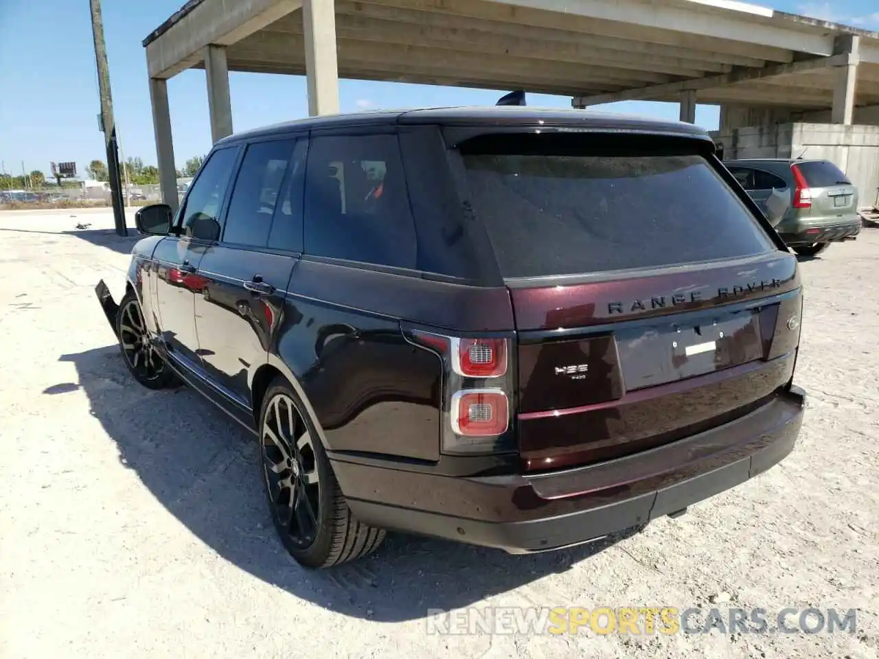 3 Photograph of a damaged car SALGS2RU9LA580480 LAND ROVER RANGEROVER 2020