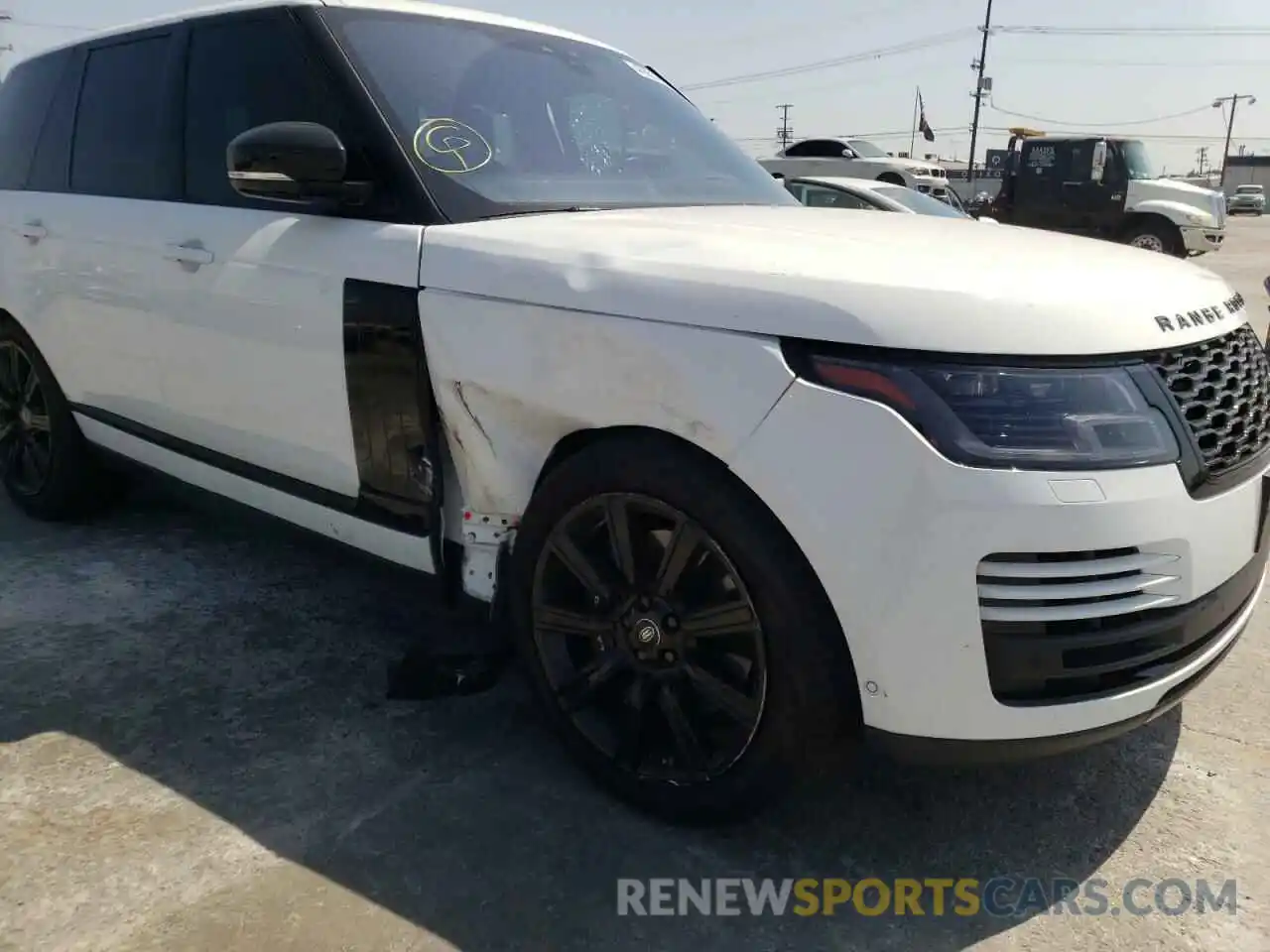 9 Фотография поврежденного автомобиля SALGS2RU9LA597084 LAND ROVER RANGEROVER 2020