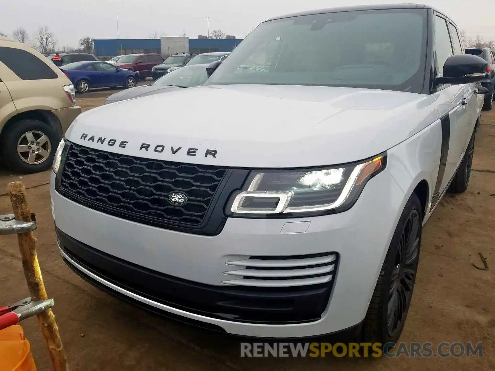 2 Photograph of a damaged car SALGS2RUXLA574025 LAND ROVER RANGEROVER 2020