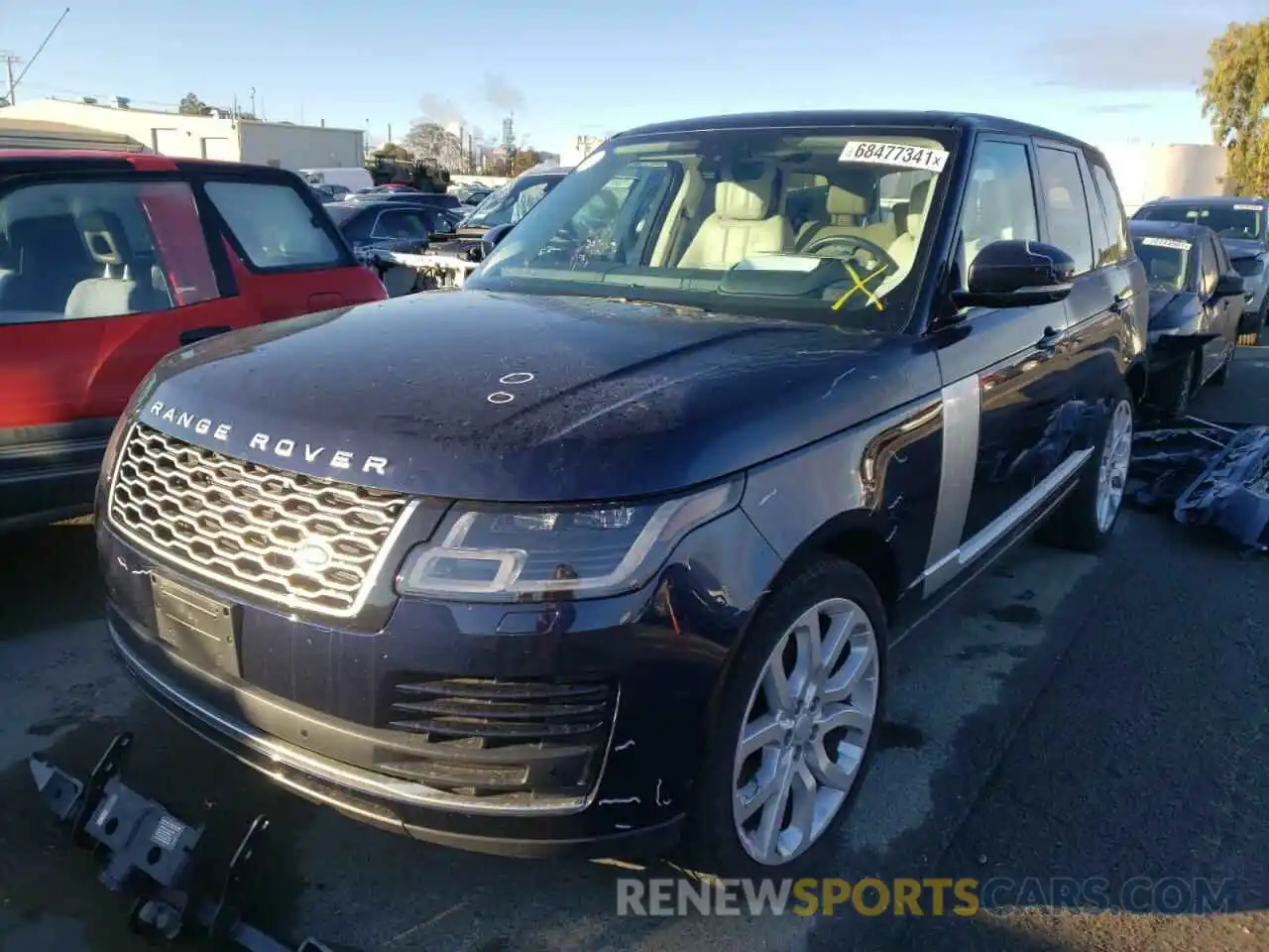 2 Photograph of a damaged car SALGS2RUXLA589916 LAND ROVER RANGEROVER 2020