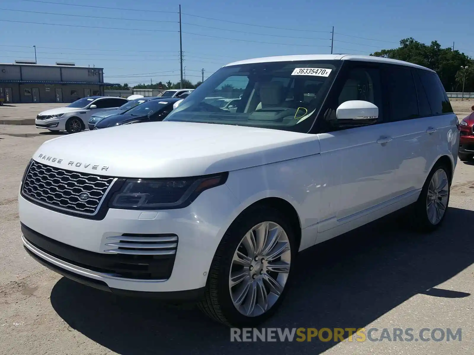 2 Photograph of a damaged car SALGS2SE1LA585062 LAND ROVER RANGEROVER 2020