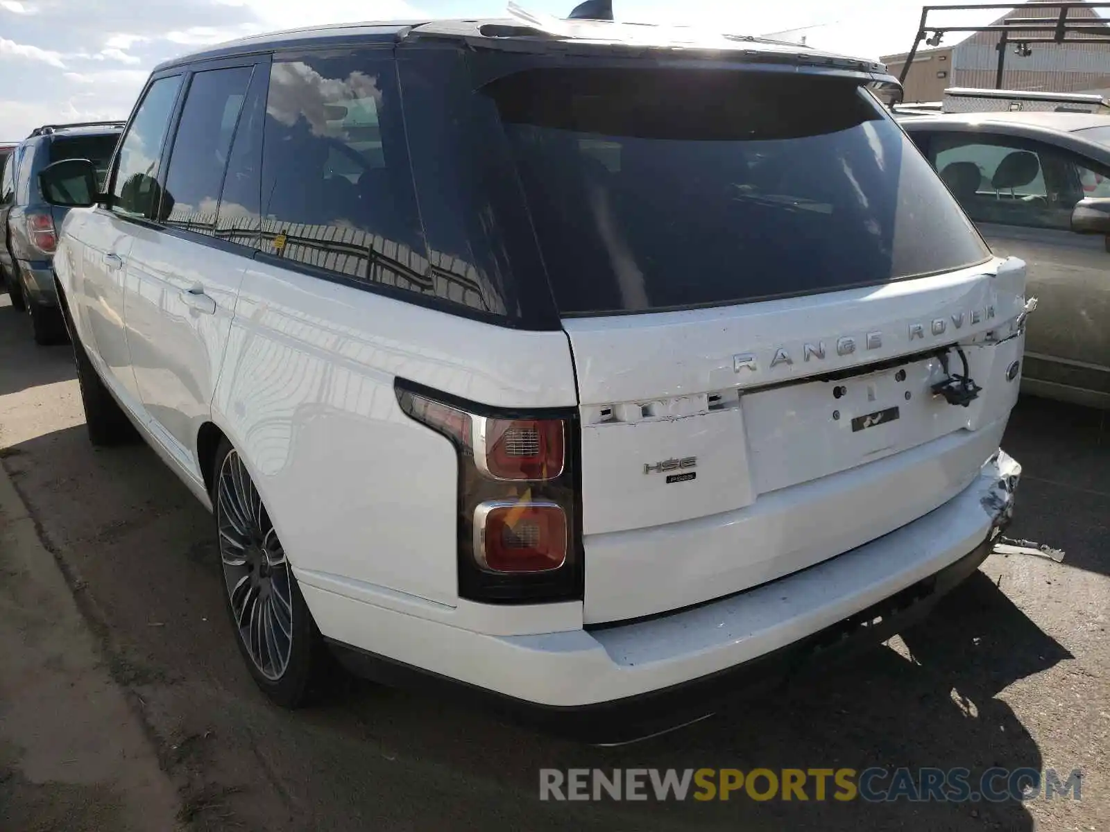 3 Фотография поврежденного автомобиля SALGS2SE2LA571445 LAND ROVER RANGEROVER 2020