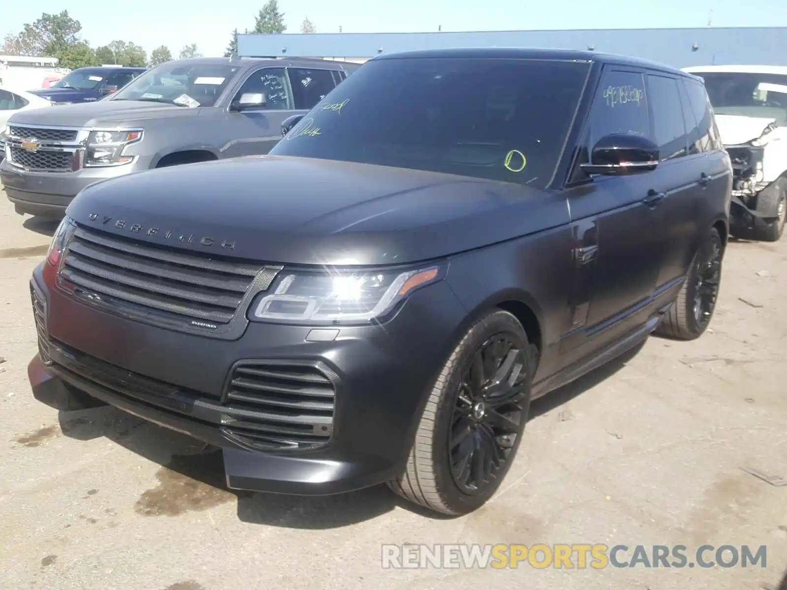 2 Фотография поврежденного автомобиля SALGS2SE2LA574684 LAND ROVER RANGEROVER 2020