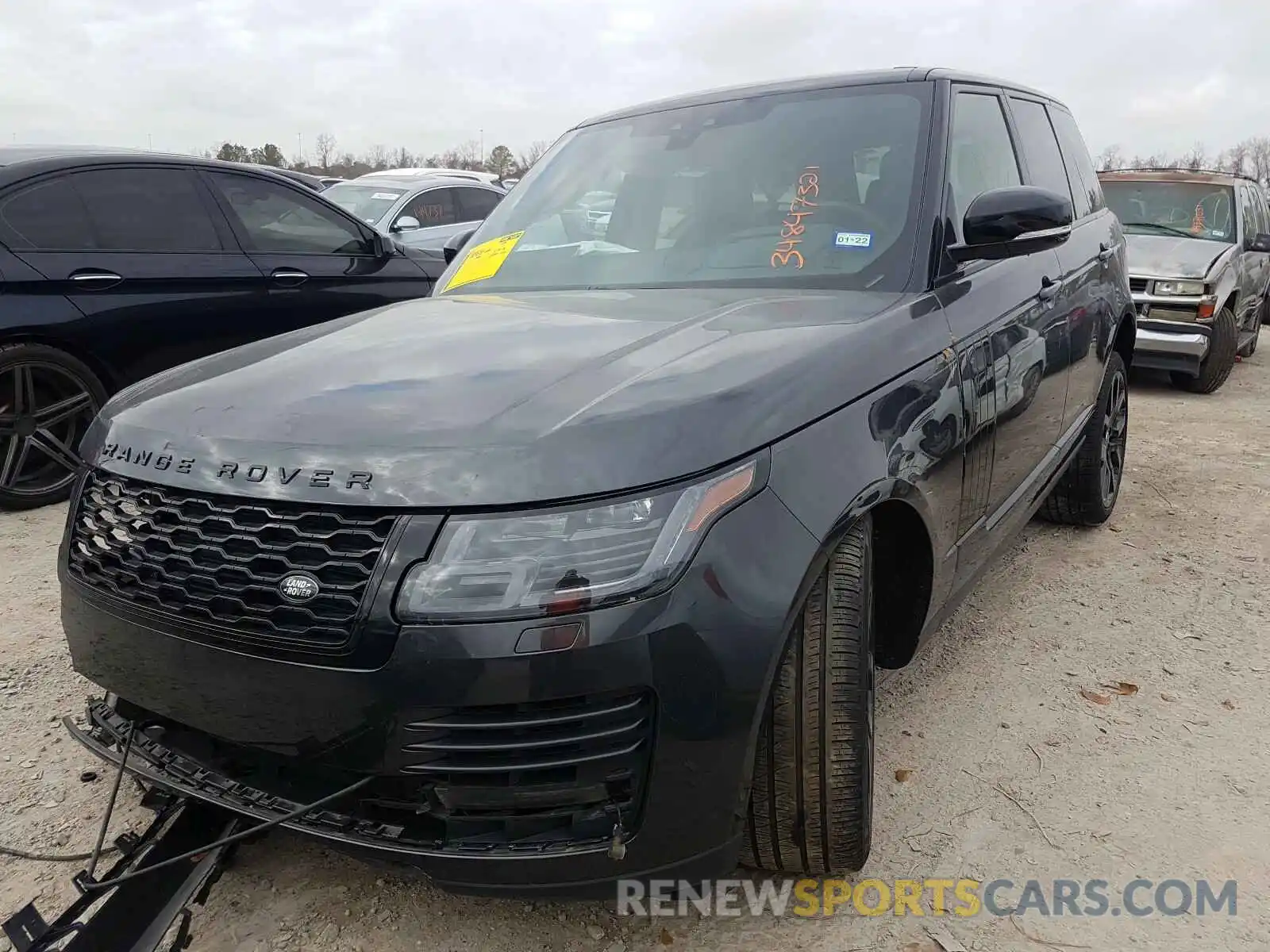 2 Фотография поврежденного автомобиля SALGS2SE2LA593591 LAND ROVER RANGEROVER 2020