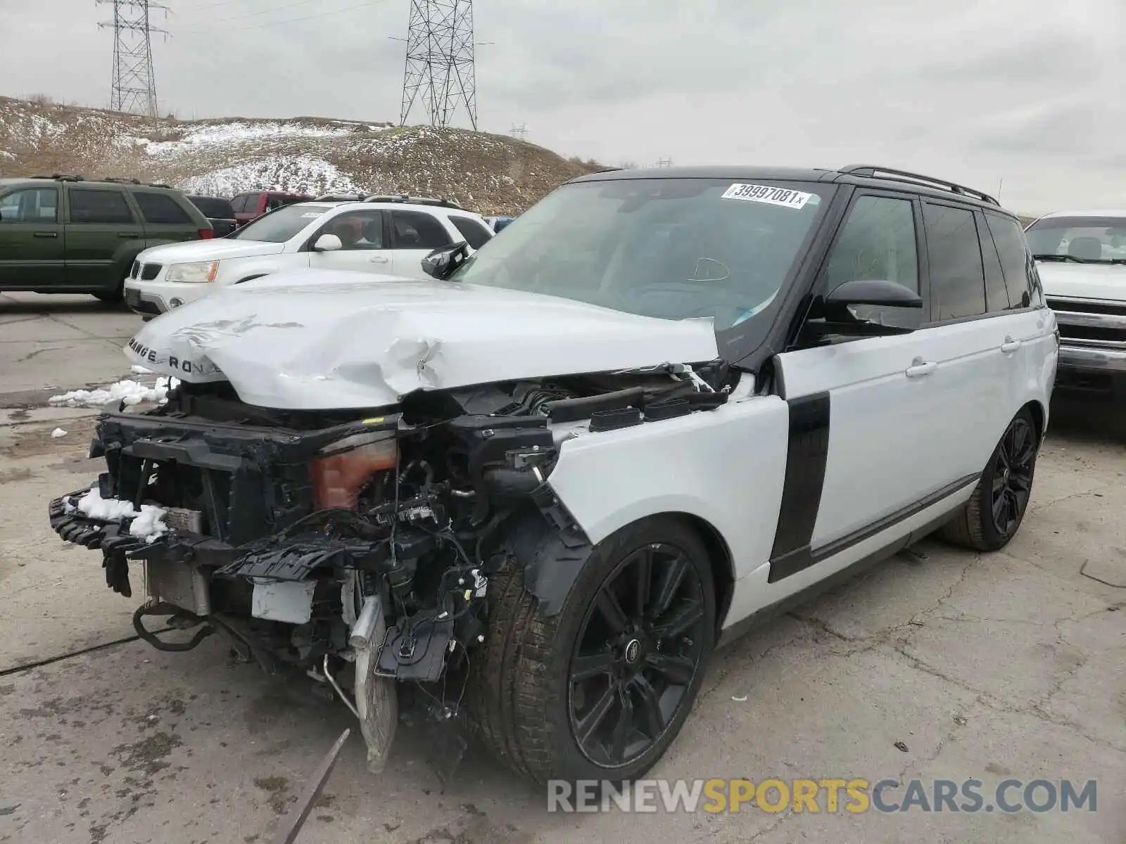 2 Photograph of a damaged car SALGS2SE3LA568229 LAND ROVER RANGEROVER 2020