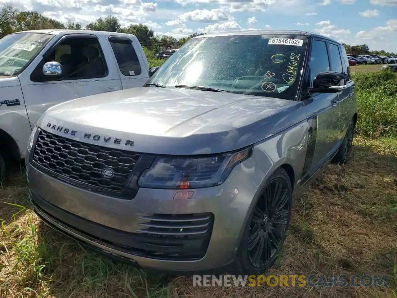 2 Photograph of a damaged car SALGS2SE3LA574015 LAND ROVER RANGEROVER 2020