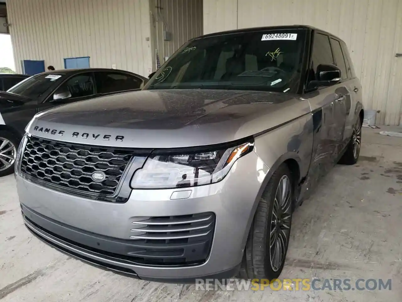 2 Фотография поврежденного автомобиля SALGS2SE4LA568756 LAND ROVER RANGEROVER 2020