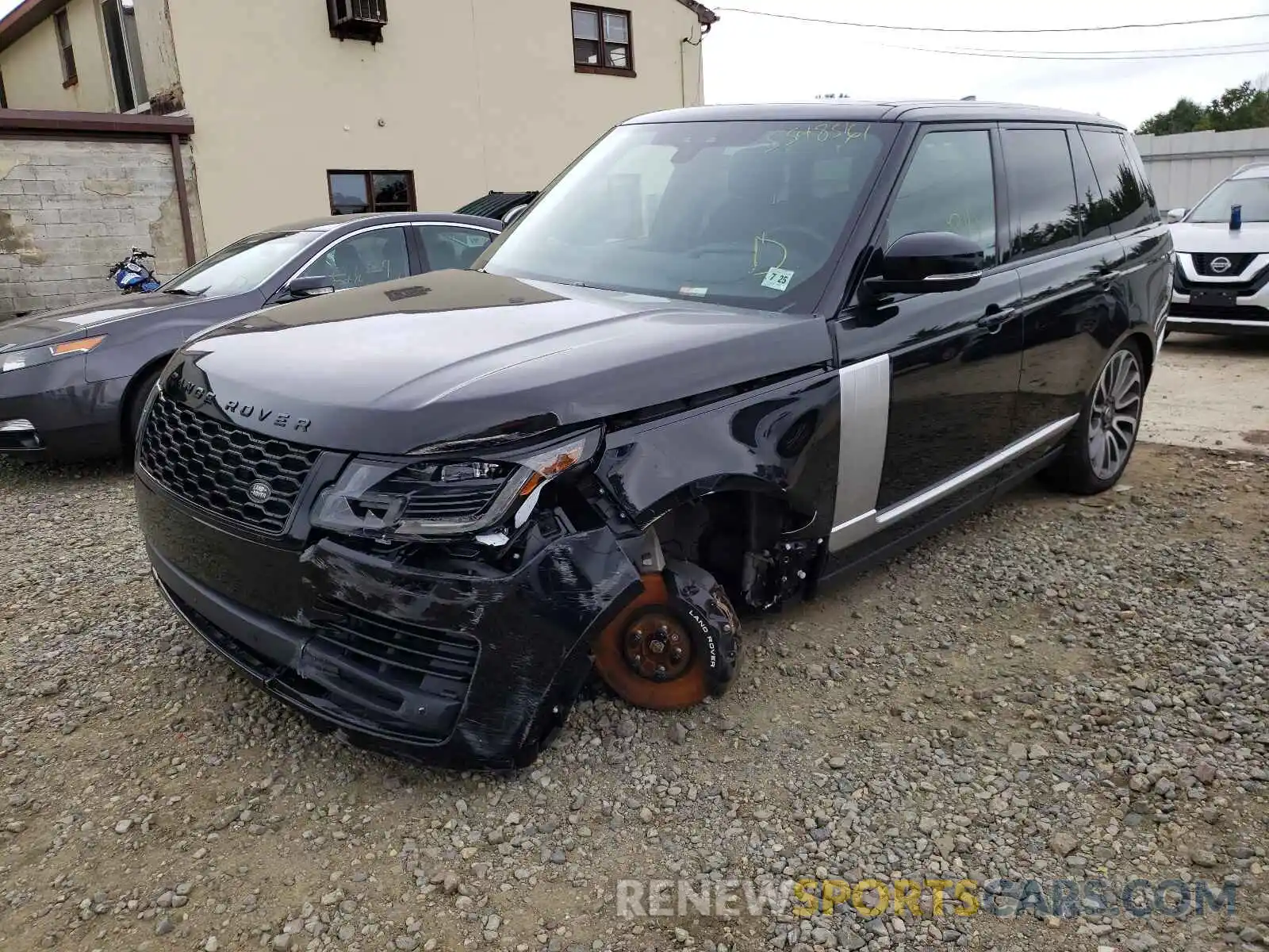 2 Фотография поврежденного автомобиля SALGS2SE5LA587445 LAND ROVER RANGEROVER 2020