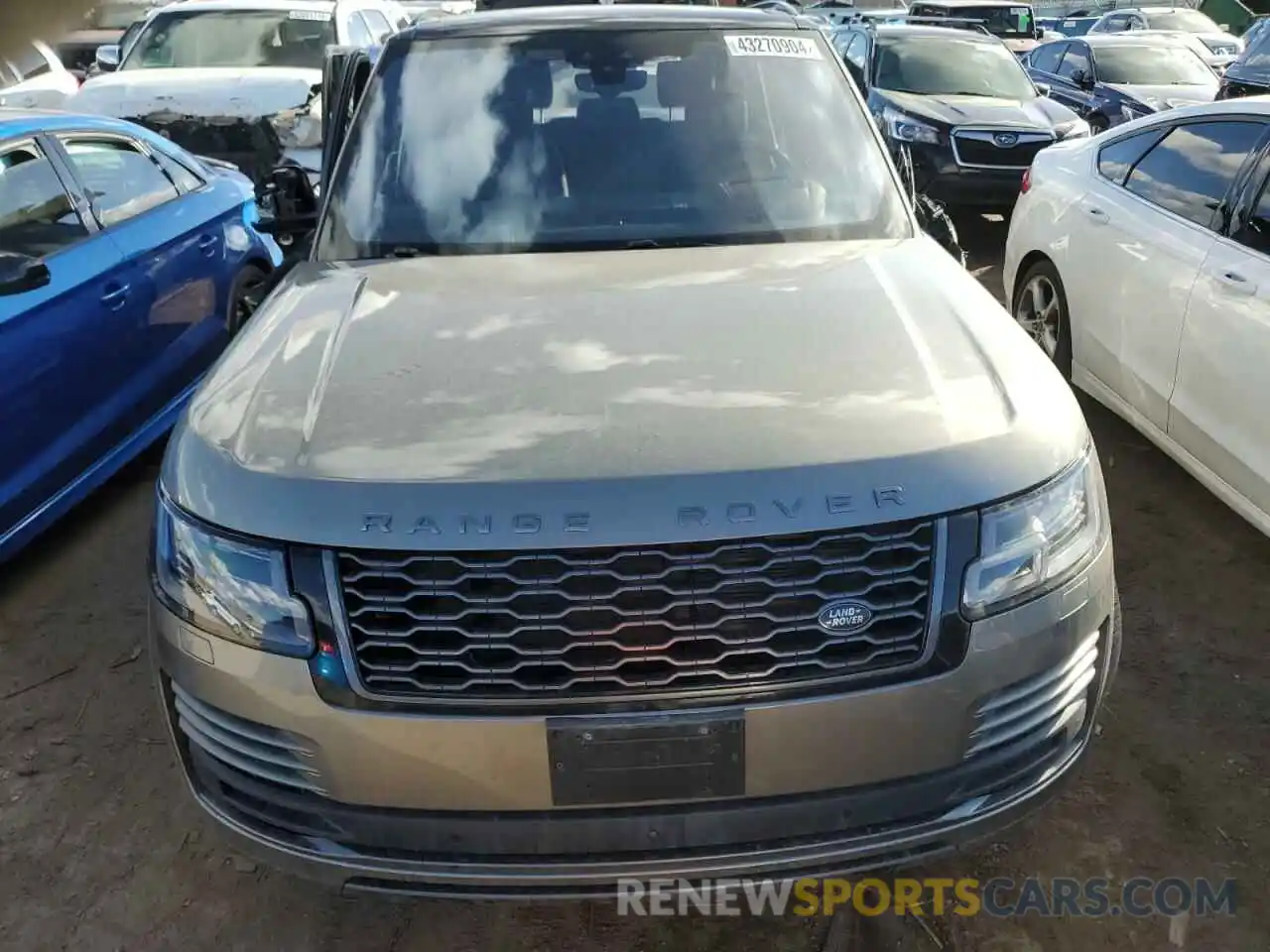 5 Photograph of a damaged car SALGS2SE5LA597845 LAND ROVER RANGEROVER 2020