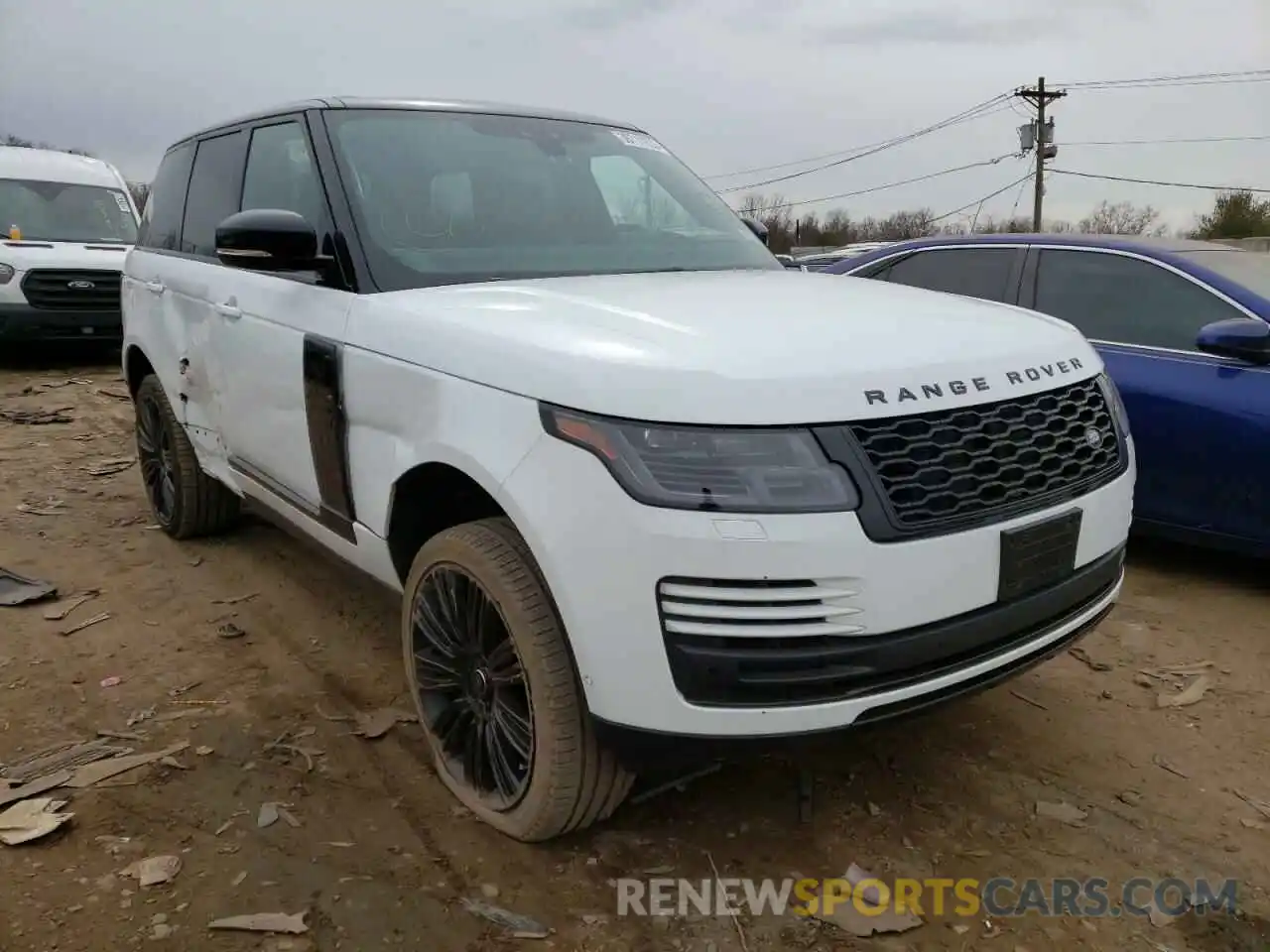 1 Фотография поврежденного автомобиля SALGS2SE6LA592735 LAND ROVER RANGEROVER 2020