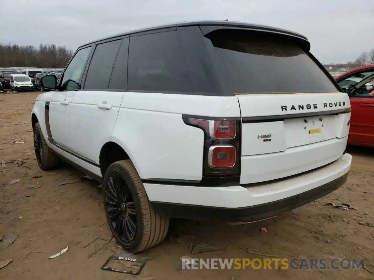 3 Фотография поврежденного автомобиля SALGS2SE6LA592735 LAND ROVER RANGEROVER 2020