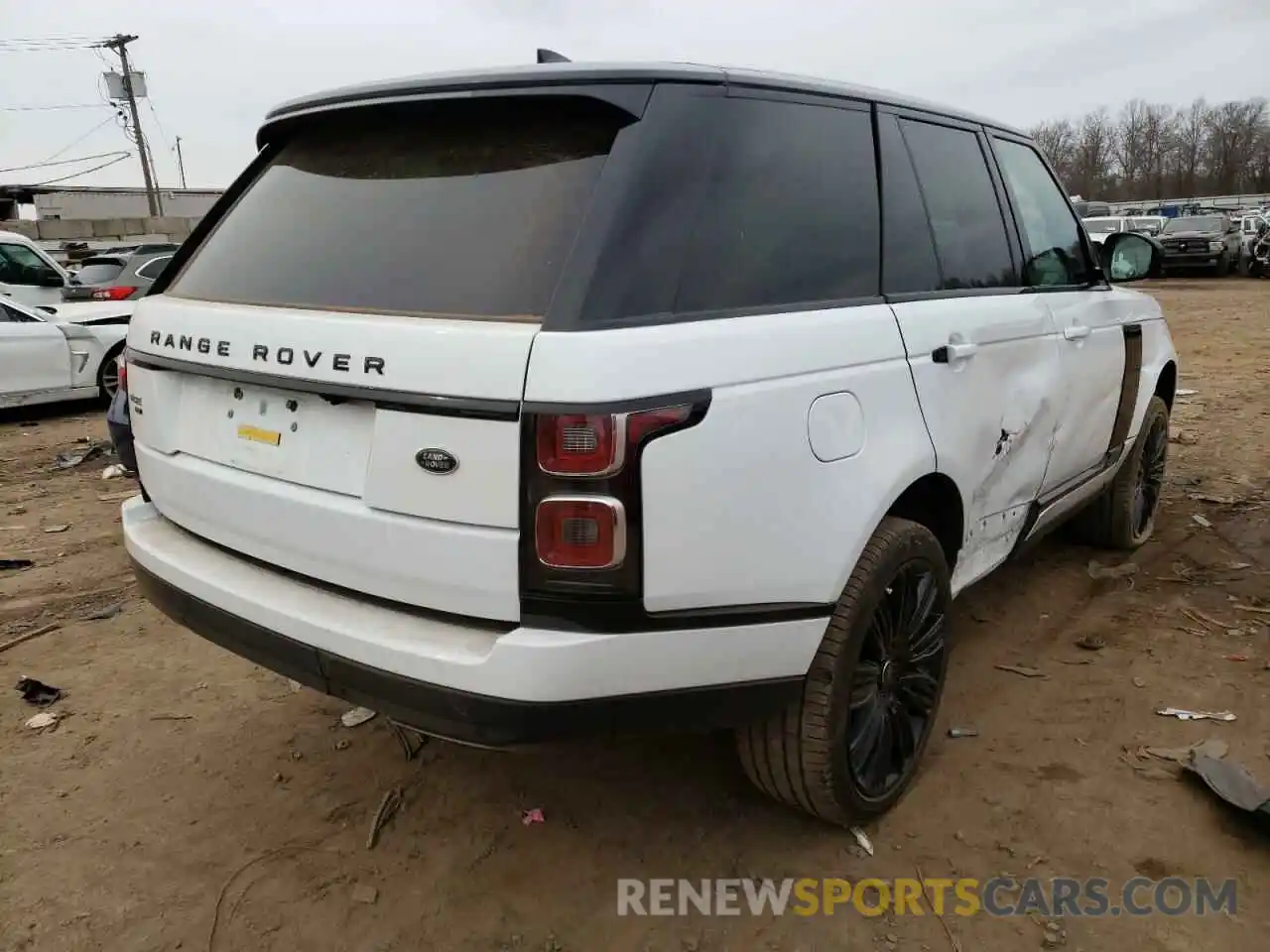 4 Фотография поврежденного автомобиля SALGS2SE6LA592735 LAND ROVER RANGEROVER 2020