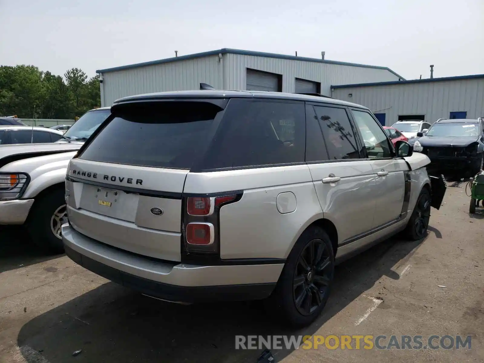 4 Фотография поврежденного автомобиля SALGS2SE8LA579856 LAND ROVER RANGEROVER 2020