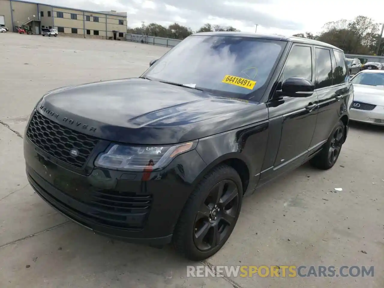 2 Фотография поврежденного автомобиля SALGS2SE9LA576318 LAND ROVER RANGEROVER 2020