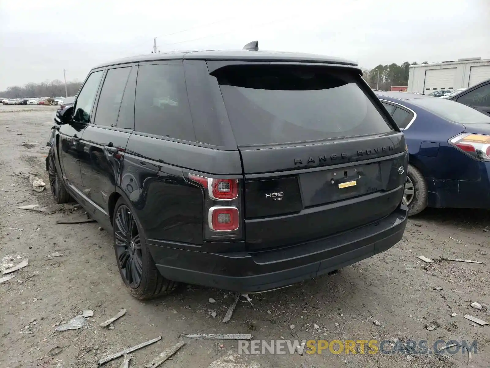 3 Фотография поврежденного автомобиля SALGS2SEXLA412057 LAND ROVER RANGEROVER 2020