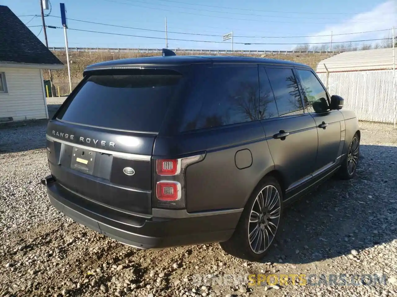 4 Фотография поврежденного автомобиля SALGS2SEXLA573766 LAND ROVER RANGEROVER 2020