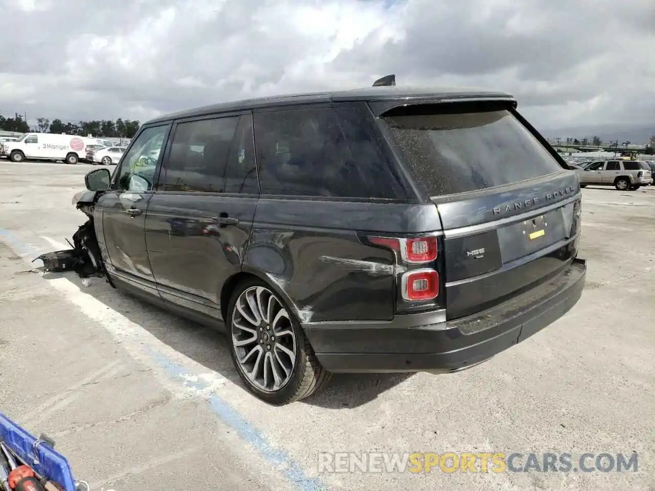 3 Фотография поврежденного автомобиля SALGS5SE0LA569615 LAND ROVER RANGEROVER 2020