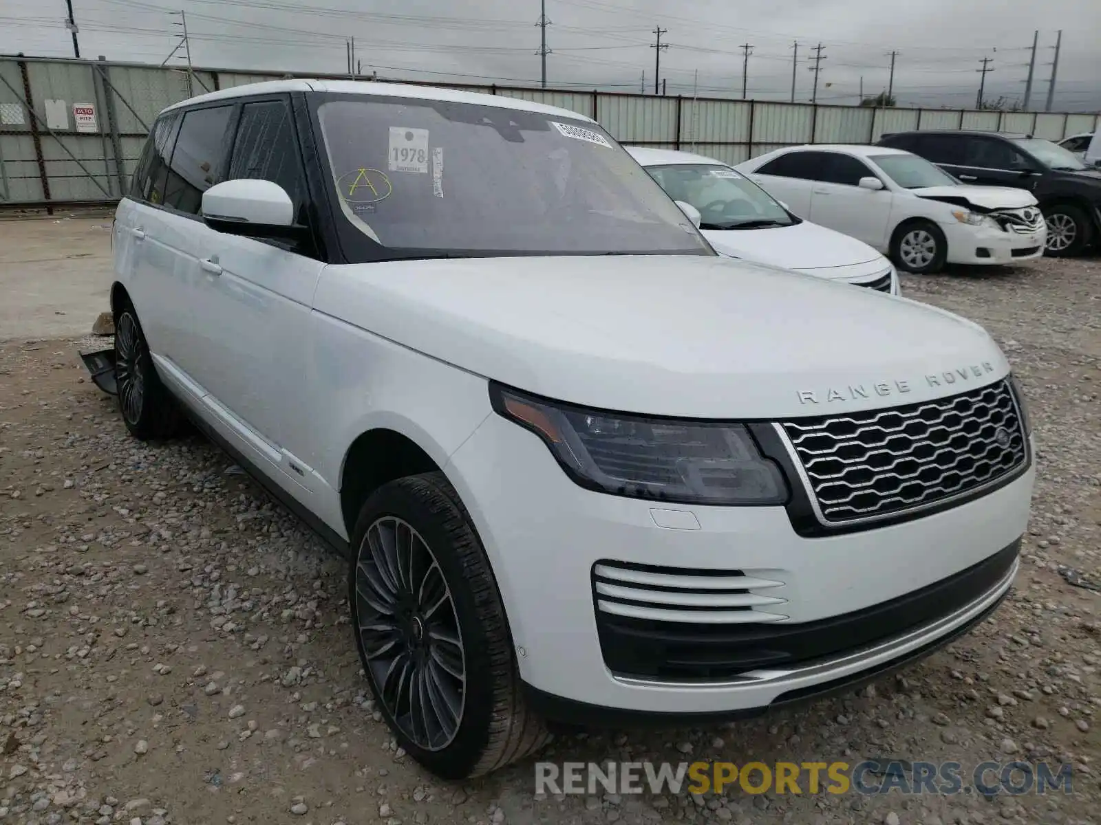 1 Photograph of a damaged car SALGS5SE1LA586150 LAND ROVER RANGEROVER 2020