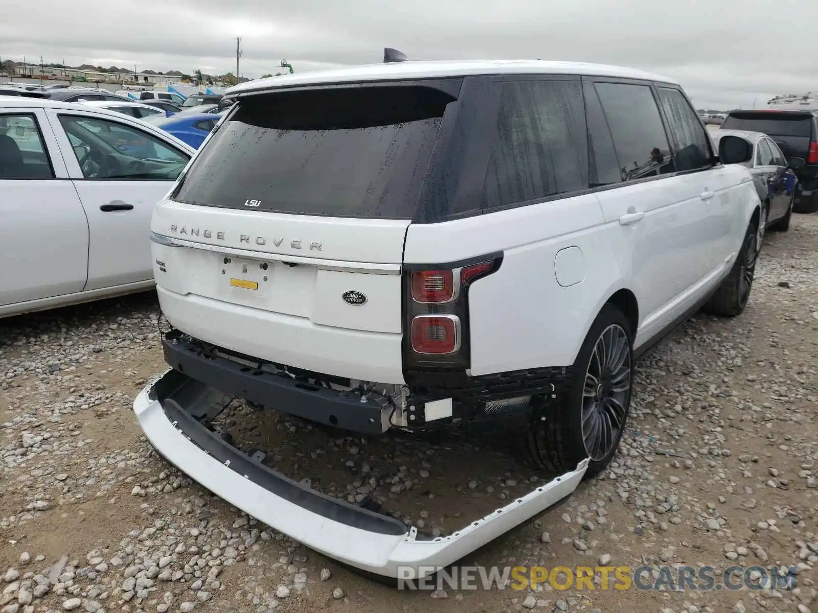 4 Фотография поврежденного автомобиля SALGS5SE1LA586150 LAND ROVER RANGEROVER 2020