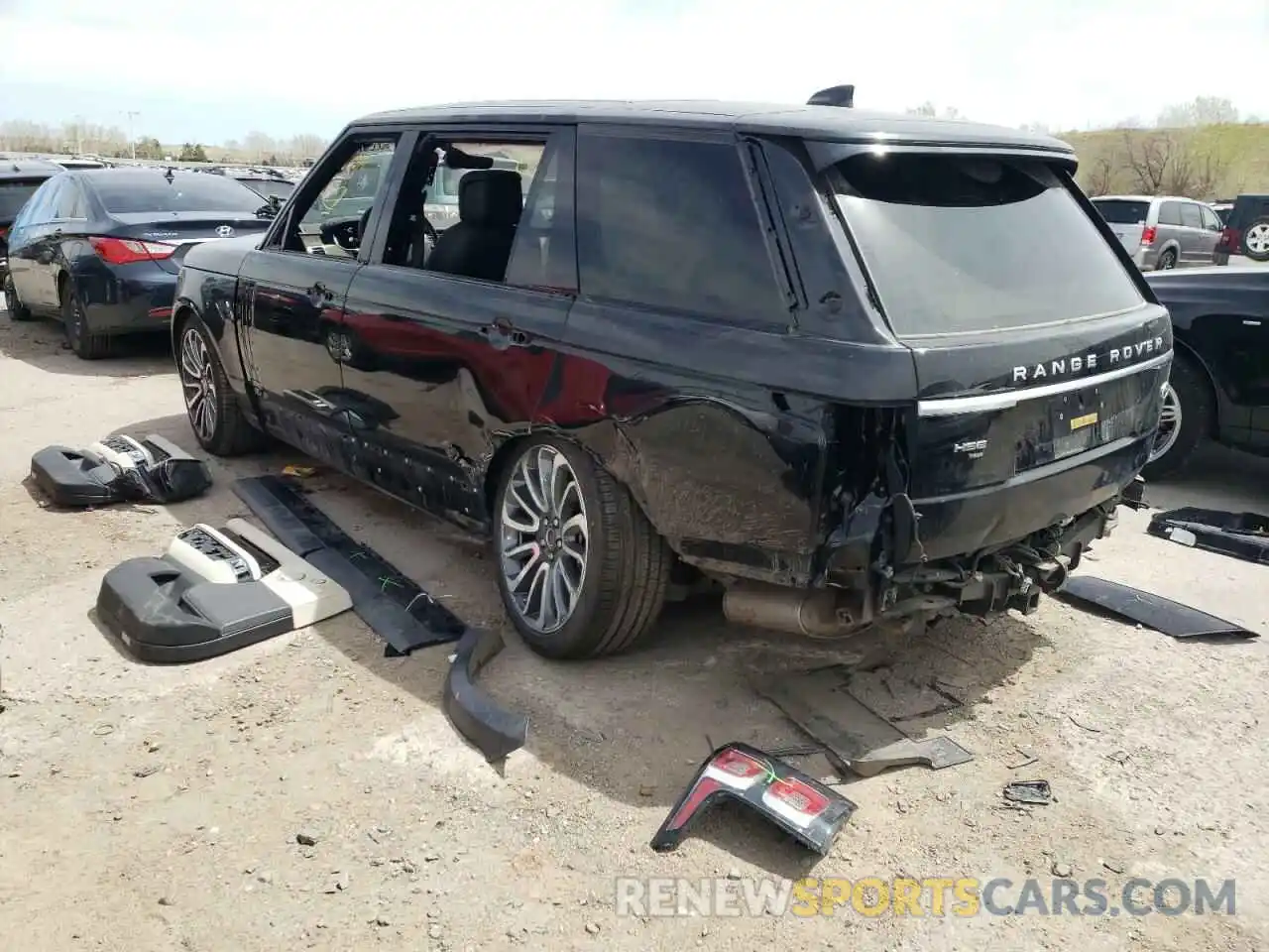 3 Фотография поврежденного автомобиля SALGS5SE1LA589405 LAND ROVER RANGEROVER 2020