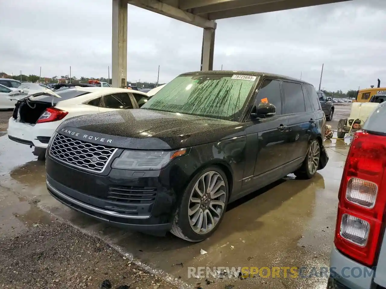 1 Photograph of a damaged car SALGS5SE2LA572533 LAND ROVER RANGEROVER 2020